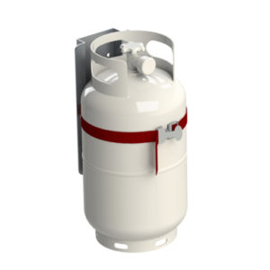 Support A Petite Bonbonne pour fourgon