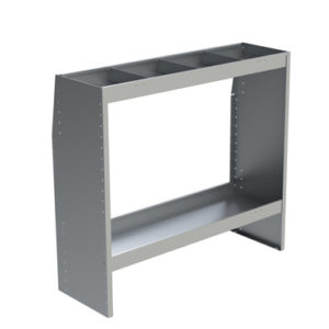 Étagère de fourgon de 44" de haut à 2 tablettes