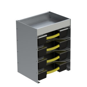 Support 4 4 Malettes Stanley Tablette