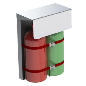 Support 2 Bonbonnes de Soudure